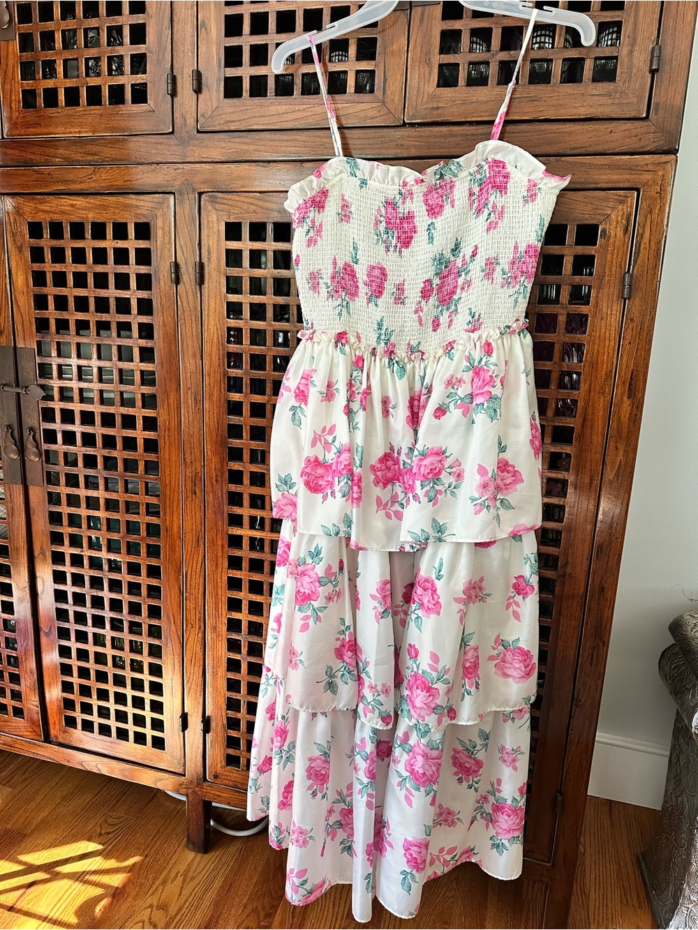 Limited Edition: LoveShackFancy x Target collab Elise Floral Tiered Maxi Dress